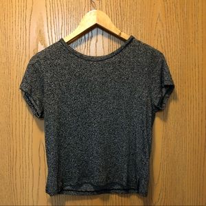Soft and sexy AE knit crop top